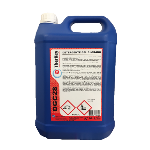 DGC28 - Detergente Gel Clorado para superfícies 5L